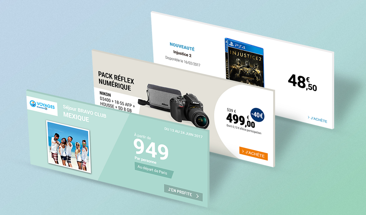 Bannières existante